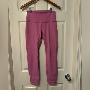 Lululemon wunder under his rise tight pant size 6 euc